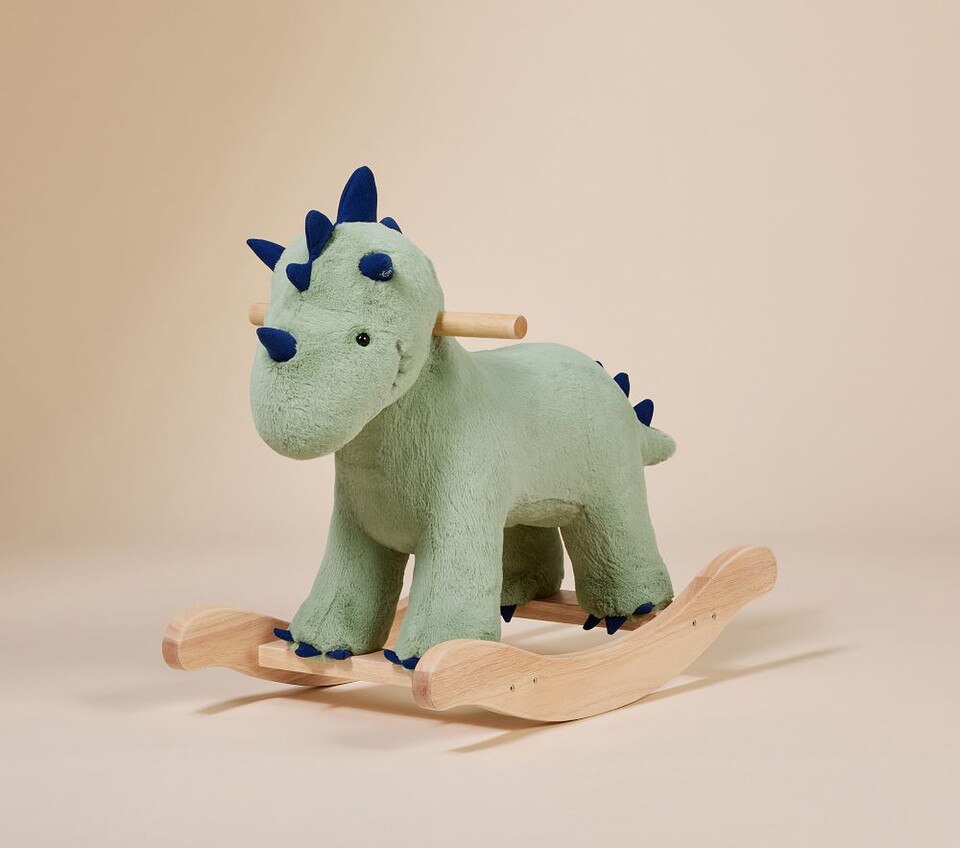 Dino LightUp Plush Nursery Rocker Pottery Barn Kids AU